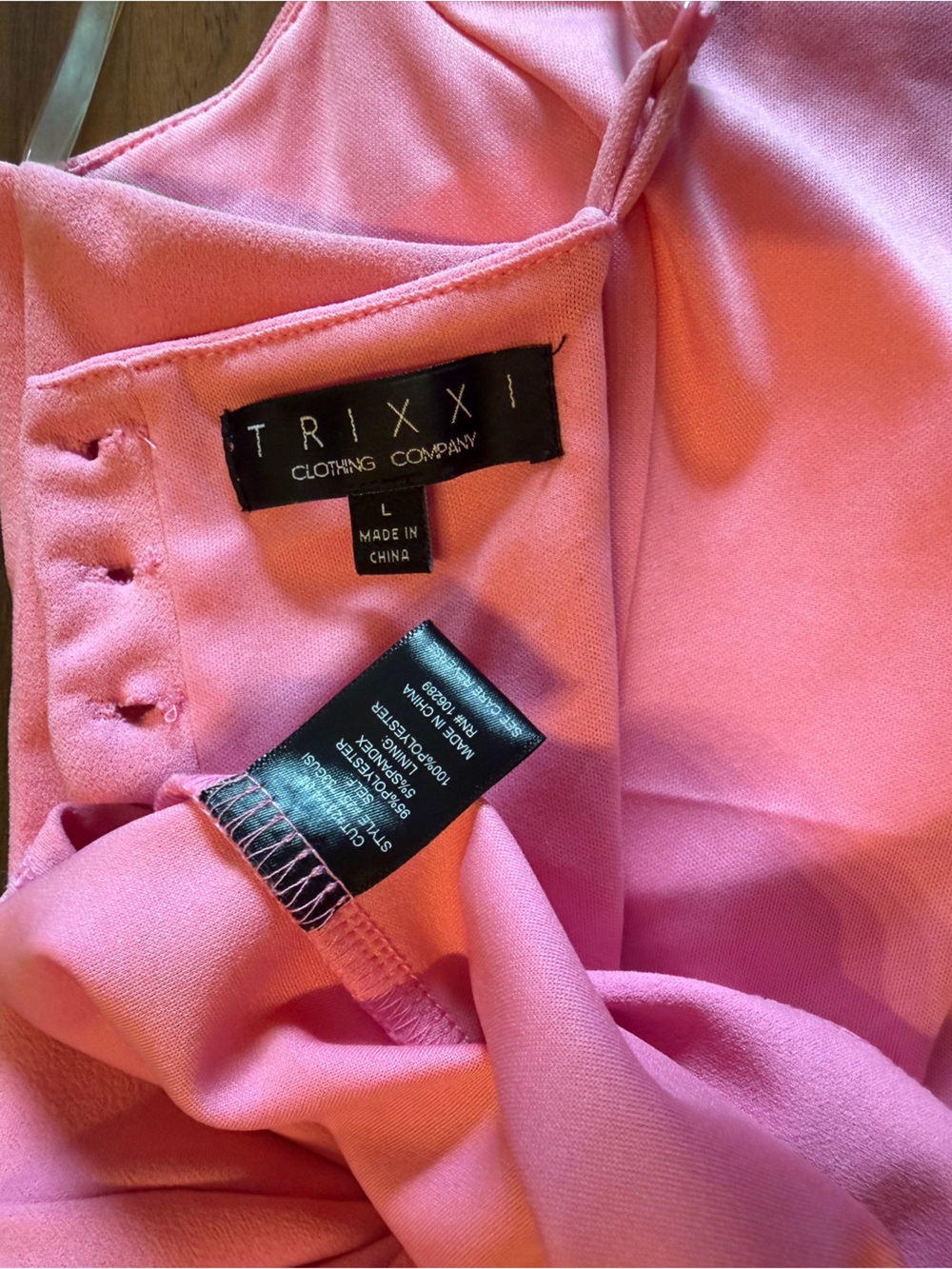 Pink Layered Ruffle Mini Dress - Picture 2 of 8